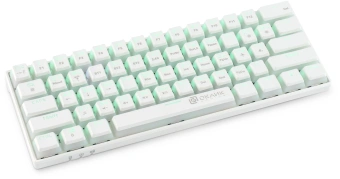 Клавиатура Оклик K763W механическая белый USB беспроводная BT/Radio Multimedia for gamer LED (1920562) - купить недорого с доставкой в интернет-магазине