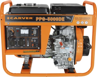 Генератор Carver PPG - 5000DE 3.6кВт - купить недорого с доставкой в интернет-магазине