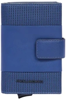 Чехол для кредитных карт Piquadro S137 PP5649S137R/BLU синий металл - купить недорого с доставкой в интернет-магазине