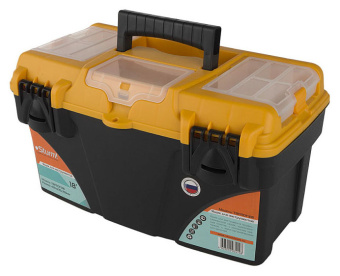 Ящик для инструментов Sturm! TBPROF318 25.2625л оранжевый/черный - купить недорого с доставкой в интернет-магазине