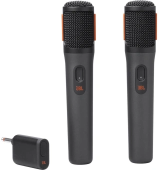 Микрофон радио JBL PartyBox Wireless Mic черный - купить недорого с доставкой в интернет-магазине