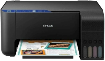 МФУ струйный Epson L3251 (004 картридж) (C11CJ67518) A4 WiFi черный - купить недорого с доставкой в интернет-магазине