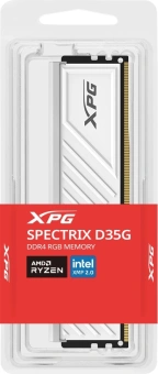 Память DDR4 16GB 3200MHz A-Data AX4U320016G16A-SWHD35G XPG Spectrix D35G RGB RTL Gaming PC4-25600 CL16 DIMM 288-pin 1.35В dual rank с радиатором Ret - купить недорого с доставкой в интернет-магазине