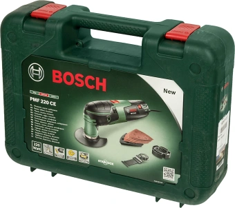 Многофункциональный инструмент Bosch PMF 220 CE 220Вт зеленый/черный (0603102020) - купить недорого с доставкой в интернет-магазине