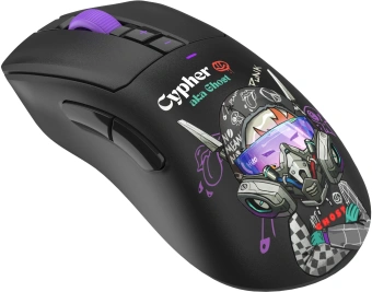 Мышь A4Tech Bloody R73 Pro черный/рисунок оптическая 26000dpi беспров. USB/USB-C 7but (R73 PRO CYPHER GHOST) - купить недорого с доставкой в интернет-магазине