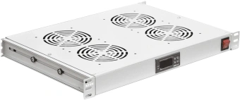 Модуль вентиляторный NTSS (NTSS-FAN4/19T) 4 вент. с термостатом с контроллером серый (упак.:1шт) - купить недорого с доставкой в интернет-магазине