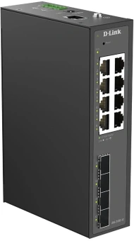Коммутатор D-Link DIS-210G-12/A1A 8x1Гбит/с 4SFP управляемый - купить недорого с доставкой в интернет-магазине
