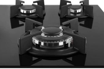 Газовая варочная поверхность Weissgauff HGG 631 BG черный - купить недорого с доставкой в интернет-магазине