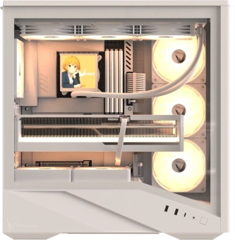 Корпус Formula Air Power G9 Duo PA белый без БП E-ATX 8x120mm 2x140mm 2xUSB3.0 audio bott PSU - купить недорого с доставкой в интернет-магазине