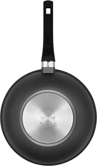Сковорода ВОК (WOK) Rondell Escurion Grey RDA-1123 круглая 28см покрытие: TriTitan ручка несъемная (с крышкой) серый - купить недорого с доставкой в интернет-магазине