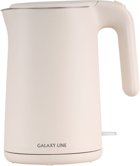 Чайник электрический Galaxy Line GL 0327 1.5л. 1800Вт пудровый (корпус: нержавеющая сталь) - купить недорого с доставкой в интернет-магазине