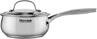 Ковш Rondell Calypso RDS-1670 1.5л. d=16см (с крышкой) стальной - купить недорого с доставкой в интернет-магазине