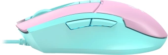 Мышь A4Tech Bloody L65 Max розовый/голубой оптическая 12000dpi USB 6but (L65 MAX/SKY PINK) - купить недорого с доставкой в интернет-магазине