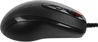 Мышь A4Tech X-7120 черный оптическая 2000dpi USB2.0 7but (X-710BK+X7-200MP) - купить недорого с доставкой в интернет-магазине
