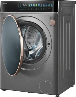 Стиральная машина Weissgauff WM 58411 Direct Drive Inverter Premium класс: A+++ загр.фронтальная макс.:11кг темно-серебристый инвертор - купить недорого с доставкой в интернет-магазине