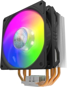 Устройство охлаждения(кулер) Cooler Master Hyper 212 ARGB ARGB Soc-AM5/AM4/1200/1700/1851 серебристый/черный 4-pin 9-31dB Al+Cu 150W 465gr Ret (RR-2V2L-18PA-R1) - купить недорого с доставкой в интернет-магазине