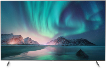 Телевизор LED Hyundai 85" H-LED85BU7007 Android TV Metal черный/черный 4K Ultra HD 60Hz DVB-T DVB-T2 DVB-C DVB-S DVB-S2 USB WiFi Smart TV - купить недорого с доставкой в интернет-магазине