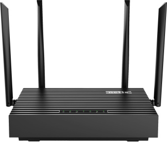 Роутер беспроводной Netis N6 AX1800 10/100/1000BASE-TX/4G ready черный - купить недорого с доставкой в интернет-магазине
