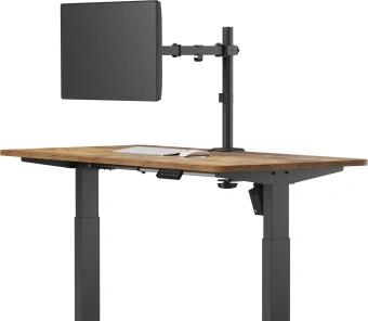 Кронштейн для мониторов Cactus CS-VM-D32-BK черный 17"-32" макс.9кг настольный поворот и наклон - купить недорого с доставкой в интернет-магазине
