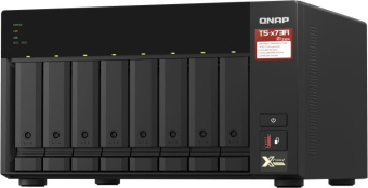 Сетевое хранилище NAS Qnap TS-873A-8G 8-bay настольный Ryzen V1500B - купить недорого с доставкой в интернет-магазине