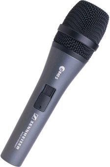 Микрофон проводной Sennheiser E 845-S серый/черный - купить недорого с доставкой в интернет-магазине