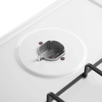 Газовая варочная поверхность Maunfeld EGHE.43.3STS-EW белый - купить недорого с доставкой в интернет-магазине