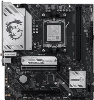 Материнская плата MSI B850M GAMING WIFI SocketAM5 AMD B850 2xDDR5 mATX AC`97 8ch(7.1) 2.5Gg RAID+HDMI+DP - купить недорого с доставкой в интернет-магазине