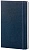 Блокнот Moleskine CLASSIC QP062B20 Large 130х210мм 240стр. нелинованный твердая обложка синий сапфир