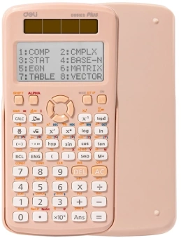 Калькулятор научный Deli ED991ES розовый 10+2-разр. - купить недорого с доставкой в интернет-магазине
