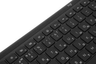 Клавиатура + мышь Logitech MK950 клав:графитовый/черный мышь:черный/серый USB беспроводная Bluetooth/Радио slim (920-012500) - купить недорого с доставкой в интернет-магазине