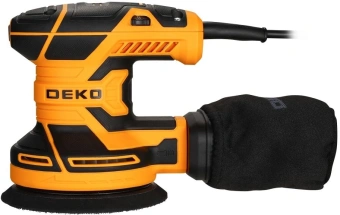 Эксцентриковая шлифмашина Deko ZKG-125 400Вт D125мм (083-1001) - купить недорого с доставкой в интернет-магазине