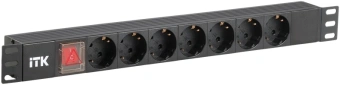 Блок распределения питания ITK PH12-7D3 гор.размещ. 7xSchuko базовые 10A C14 - купить недорого с доставкой в интернет-магазине