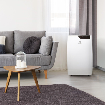 Кондиционер мобильный Electrolux Bliss Art EACM-12 GT/N6 белый площ.30м2 - купить недорого с доставкой в интернет-магазине