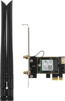 Сетевой адаптер Wi-Fi + Bluetooth Cudy WE3000 АХ5400 PCI Express (ант.внеш.съем) 2ант. - купить недорого с доставкой в интернет-магазине