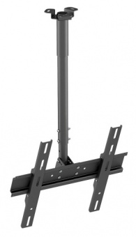Кронштейн для телевизора Holder PR-101-B черный 32"-65" макс.60кг потолочный фиксированный - купить недорого с доставкой в интернет-магазине