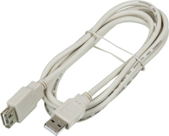 Кабель-удлинитель Ningbo USB A(m) USB A(f) 1.8м (USB2.0-AM-AF-BR) (блистер) - купить недорого с доставкой в интернет-магазине