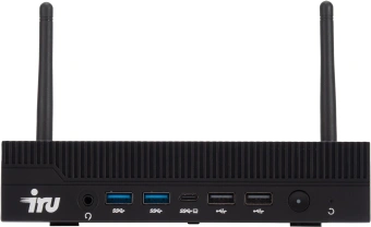Неттоп IRU 310H6ITF i3 13100 (3.4) 16Gb SSD256Gb UHDG 730 Windows 11 Pro GbitEth WiFi BT 120W черный (2122065) - купить недорого с доставкой в интернет-магазине