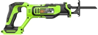 Сабельная пила Greenworks GPT-BLRS-1 аккум. 3000ход/мин (1200607) - купить недорого с доставкой в интернет-магазине