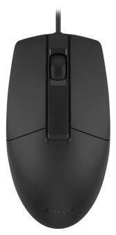 Мышь A4Tech OP-330S черный оптическая (1000dpi) silent USB (3but) - купить недорого с доставкой в интернет-магазине
