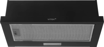 Вытяжка встраиваемая Vitek VT-TH 6020 BK черный управление: кулисные переключатели (1 мотор) - купить недорого с доставкой в интернет-магазине