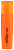 Текстовыделитель Deli ES621Sorange Macaron скошенный пиш. наконечник 1-5мм оранжевый