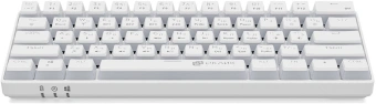 Клавиатура Оклик K763W механическая белый USB беспроводная BT/Radio Multimedia for gamer LED (1920562) кабель 1.5м - купить недорого с доставкой в интернет-магазине