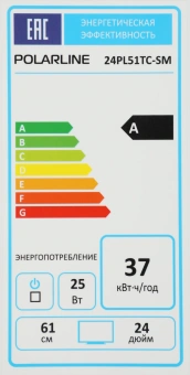 Телевизор LED PolarLine 24" 24PL51TC-SM черный HD 60Hz DVB-T DVB-T2 DVB-C DVB-S2 USB WiFi Smart TV (RUS) - купить недорого с доставкой в интернет-магазине