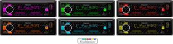 Автомагнитола Prology CMD-300 1DIN 4x55Вт AUX DSP 3 ПДУ RDS (PRCMD300) - купить недорого с доставкой в интернет-магазине
