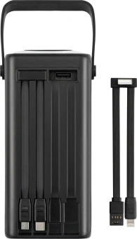 Мобильный аккумулятор Digma DGPF50B 50000mAh QC3.0/PD3.0 22.5W 2.25A 4xUSB-A/2xUSB-C черный (DGPF50B22PBK) - купить недорого с доставкой в интернет-магазине