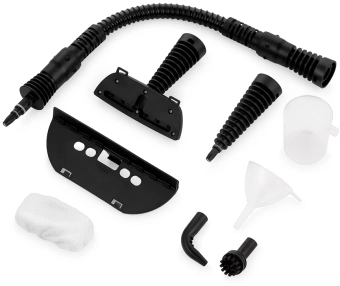 Пароочиститель ручной Kitfort КТ-9170-2 1050Вт черный/зеленый - купить недорого с доставкой в интернет-магазине