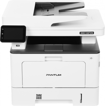 МФУ лазерный Pantum BM5100FDN A4 Duplex Net белый - купить недорого с доставкой в интернет-магазине