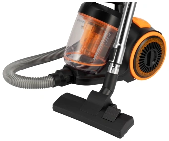 Пылесос Starwind SCV2285 2200Вт черный/оранжевый - купить недорого с доставкой в интернет-магазине