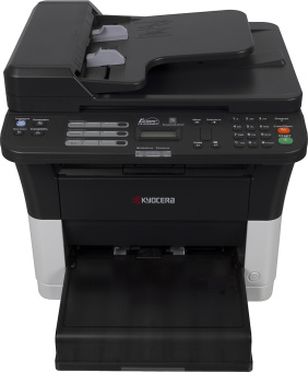 МФУ лазерный Kyocera FS-1025MFP (1102M63RU0/RUV/RU2/NX2/DZ2) A4 Duplex белый - купить недорого с доставкой в интернет-магазине