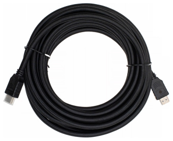 Кабель аудио-видео Cactus CS-HDMI.2-7 HDMI (m)/HDMI (m) 7м. позолоч.конт. черный - купить недорого с доставкой в интернет-магазине